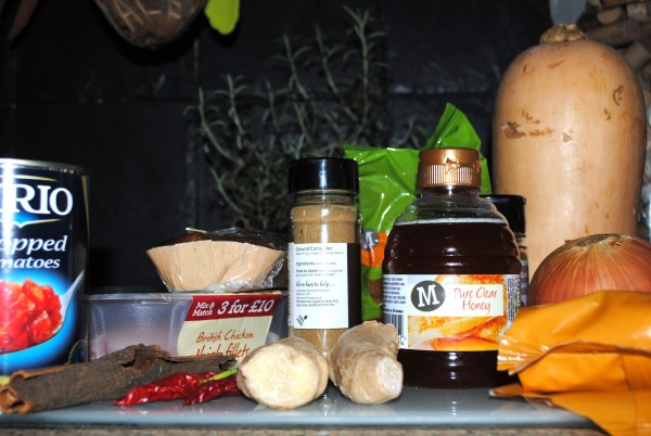 Oodles of Obliciousness – Spicy Chicken & Butternut Squash Tagine